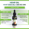 Cure By Design Hemp Oil for Dogs and Cats Both-Health & Wellness Cure by design