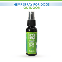 Cure By Design Outdoor Hemp Spray for Dogs