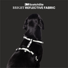 Truelove Harness with Reflective Fabric for Dogs (Black) Dogs-Collar, Leashes, harnesses True Love
