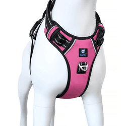 Hank 3M Reflective Harness for Puller Dogs (Pink)