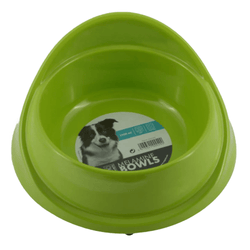 M Pets Single Fashion Melamine Bowl for Cat (Green)