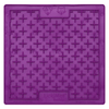 LickiMats Classic Buddy Slow Feeder for Dogs and Cats (Purple) Both-Bowls & Feeders LickiMats 8x8in