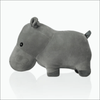 Basil Cuddly Soft Hippo Plush Toy for Dogs and Cats (Grey) Both-Toys Basil 27x25cm