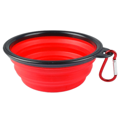 Emily Pets Bowl for Dogs and Cats (Red)
