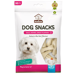 Gnawlers Howbone Calcium Milk Bone Dog Treats