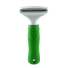 Basil De Shedding Comb with Auto Release Button for Dogs and Cats (Green) Both-Grooming Supplies Basil 21cm