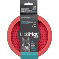 LickiMat UFO Slow Feeder for Dogs (Pink)