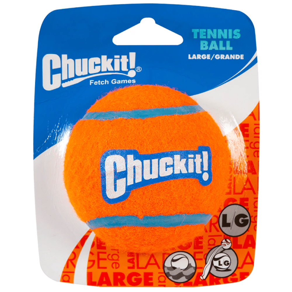 Chuckit! Tennis Ball for Dogs (Blue/Orange)