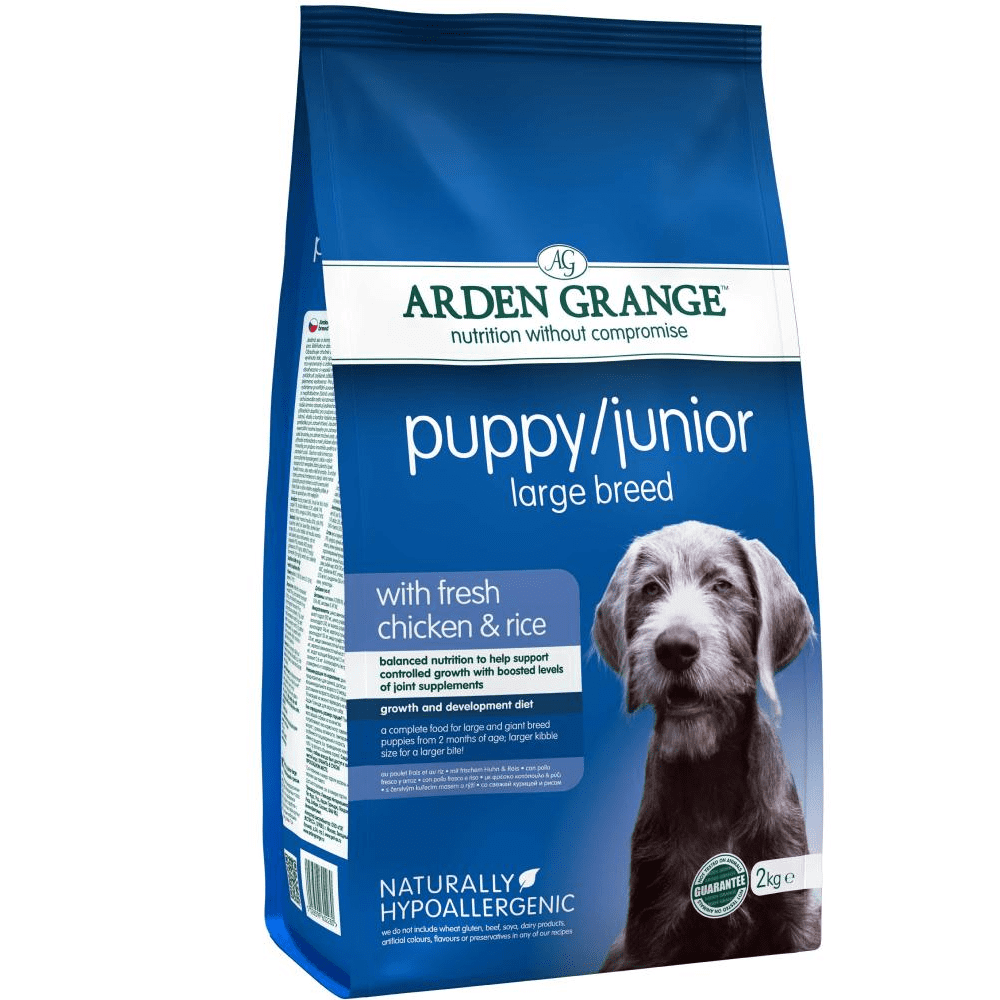 Buy Arden Grange Puppy Junior Large Breed Dog Dry Food Supertails