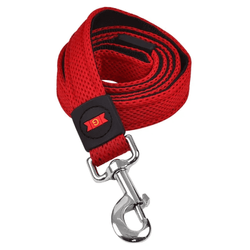 Glenand Nylon Mesh Leash for Dogs (Red)