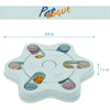 Pet Vogue Slow Feeder Puzzle Toy with Snack Dispenser for Dogs and Cats (Blue) Both-Bowls & Feeders Pet Vogue