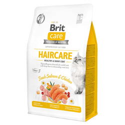 Brit Care Fresh Salmon & Chicken Haircare Healthy & Shiny Coat Cat Dry Food