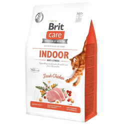 Brit Care Fresh Chicken Indoor Anti Stress Cat Dry Food