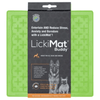 LickiMats Classic Buddy Slow Feeder for Dogs and Cats (Green) Both-Bowls & Feeders LickiMats