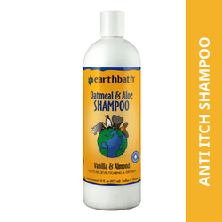 EarthBath Oatmeal & Aloe Shampoo Vanilla & Almond for Dogs and Cats