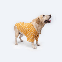 Pawgypets Heritage Handblock Kurta for Dogs and Cats (Mustard)