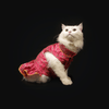 Pawgypets Formal Check Ruffle Dress for Dogs and Cats (Pink) Both-Clothing & Accessories Pawgypets Dropship