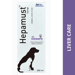 Mankind Hepamust Liver Tonic Appetite Booster for Dogs and Cats