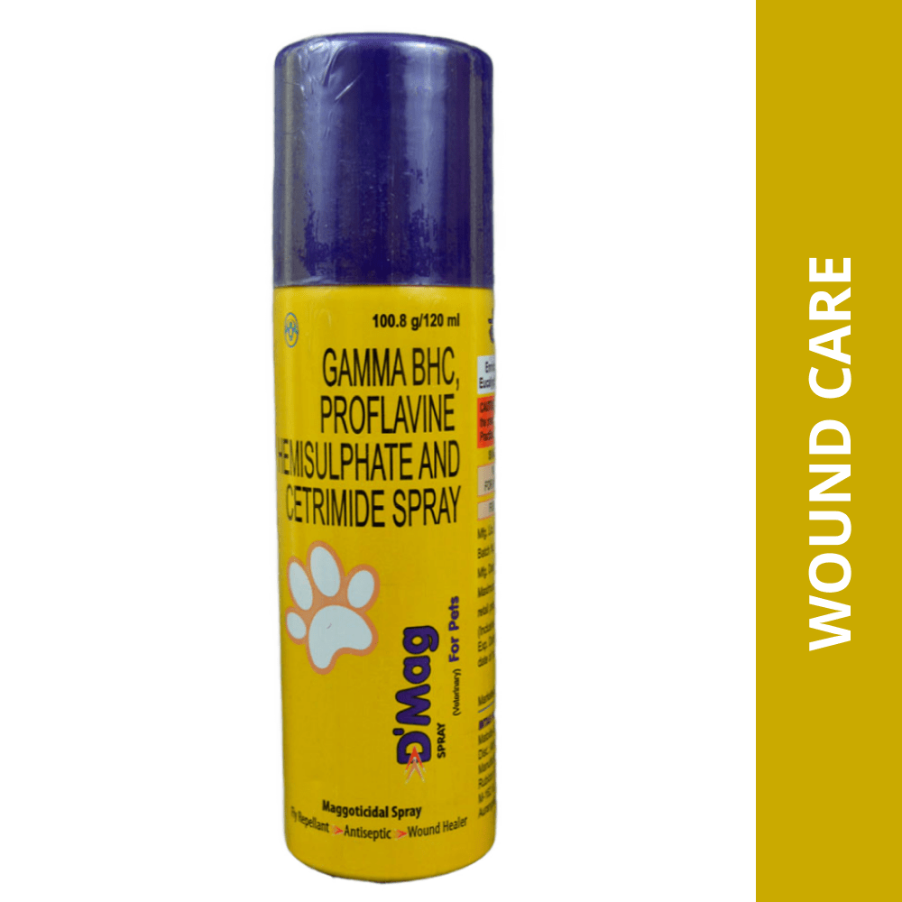 Dog injury deals spray