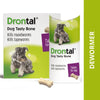Drontal Plus Tasty Dog Deworming Tablet Rewards Dogs-Pharmacy Bayer Pharmacy
