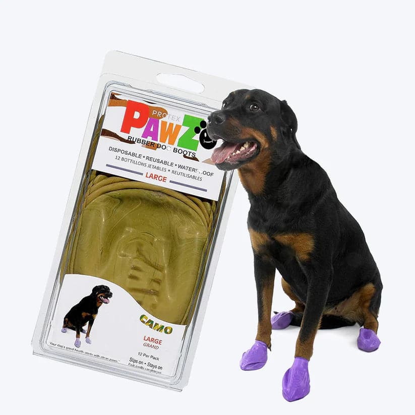 Pawz rubber 2025 dog boots