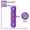 Pawsindia Rubber Bottle Chew Toy for Dogs (Purple) Dogs-Toys Pawsindia