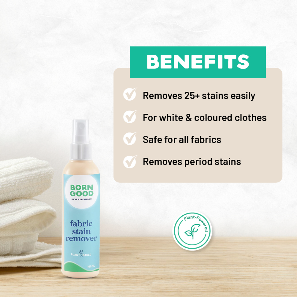 Born Good Plant Based Pet Safe Fabric Stain Remover Both-Health & Wellness Born Good
