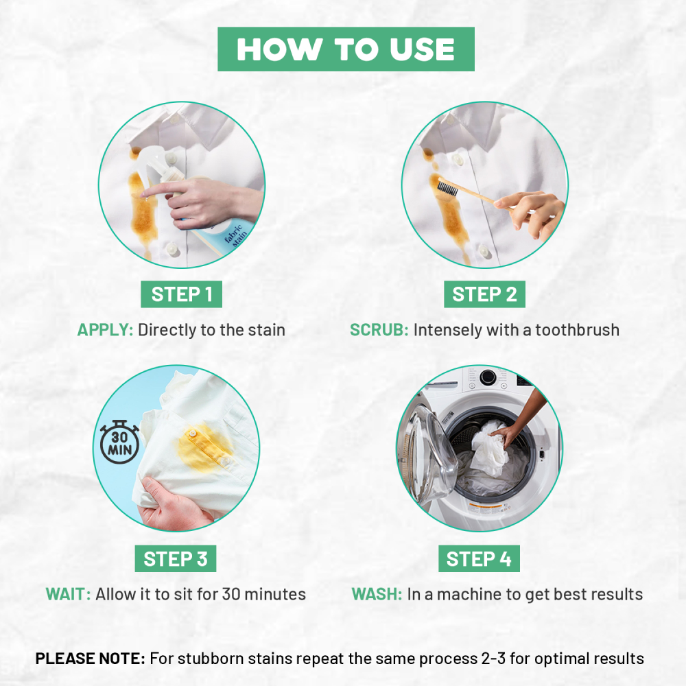 Born Good Plant Based Pet Safe Fabric Stain Remover Both-Health & Wellness Born Good