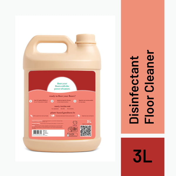 Born Good Plant Based Turkish Applewood Frangrance Disinfecting Liquid Floor/Surface Cleaner for Dogs and Cats