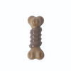 M Pets Chewood Bone with Rubber Chew Toy for Dogs (Brown) Dogs-Toys M Pets S