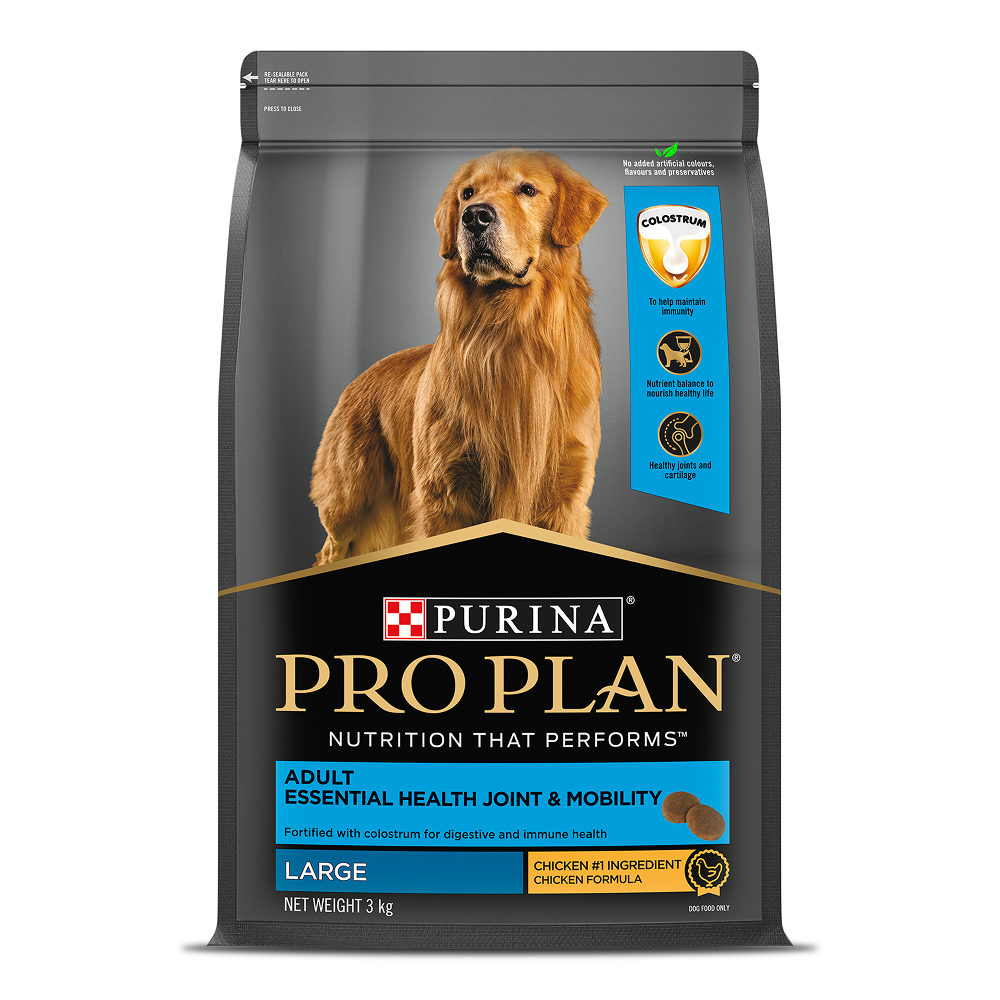 Purina Pro Plan Chicken Large Breed Adult Dog Dry Food (New Improved Formula) Dogs- Dry Food Pro Plan 3kg