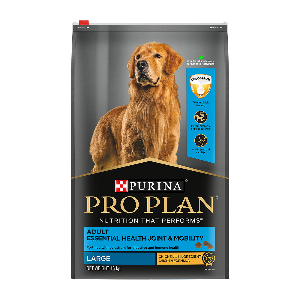 Purina Pro Plan Chicken Large Breed Adult Dog Dry Food (New Improved Formula) Dogs- Dry Food Pro Plan 15kg