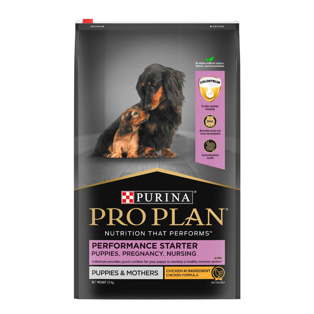 Pro Plan Chicken Mother and Puppy Starter Dog Dry Food (New Improved Formula) Rewards Dogs- Dry Food Pro Plan