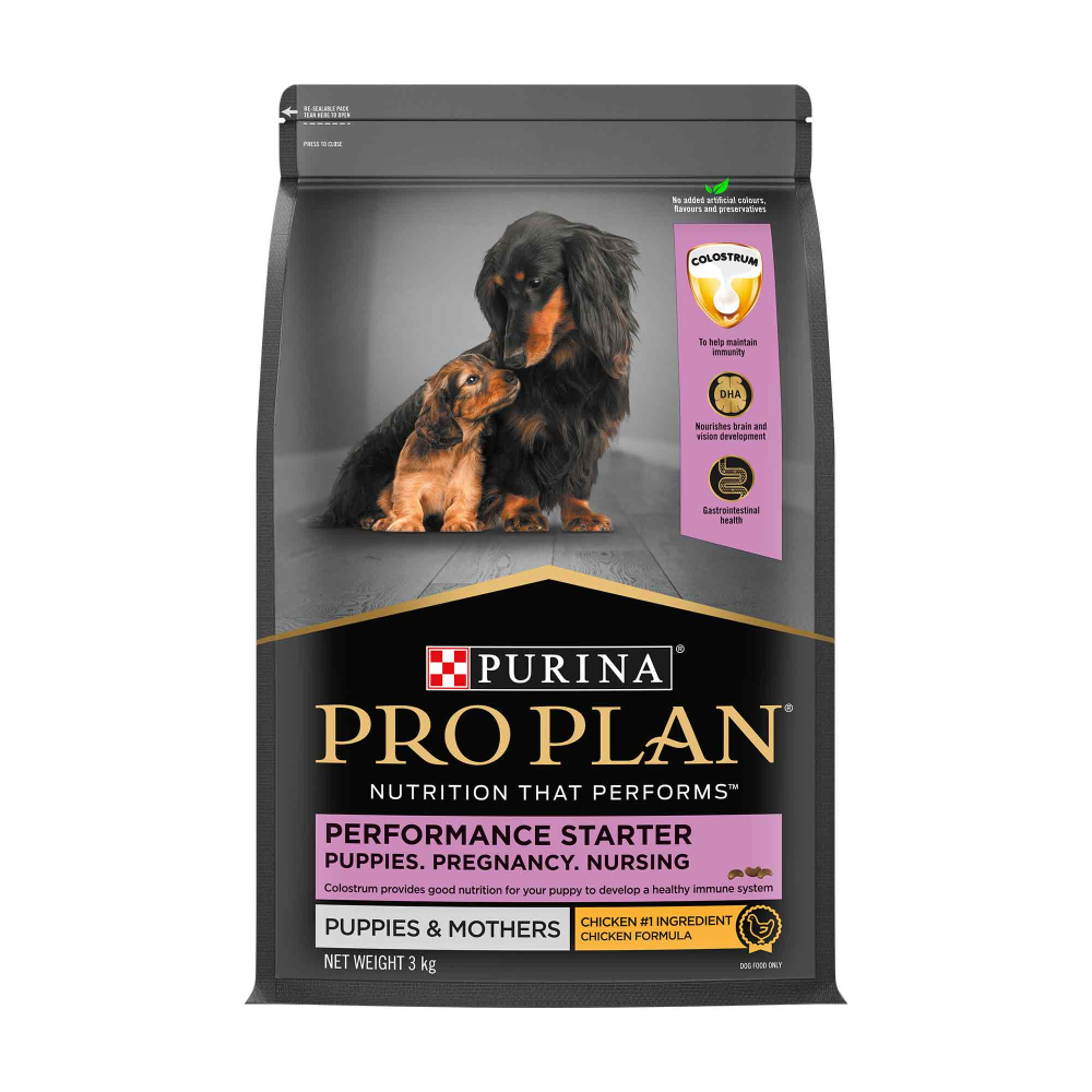 Pro Plan Chicken Mother and Puppy Starter Dog Dry Food (New Improved Formula)