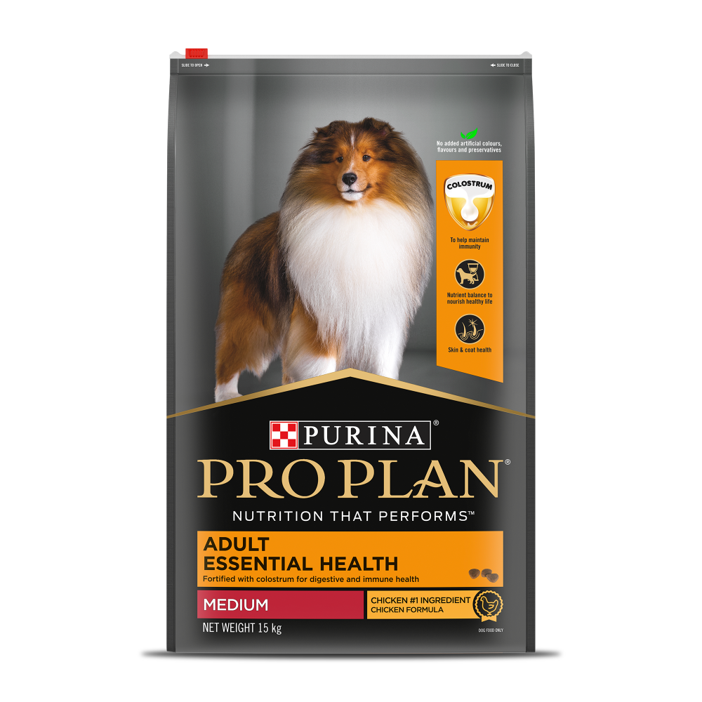 Pro Plan Chicken Medium Breed Adult Dog Dry Food (New Improved Formula)