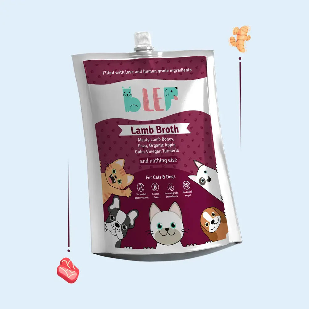 BLEP Lamb Broth for Cats and Dogs Dogs-Wet Food BLEP 100mL