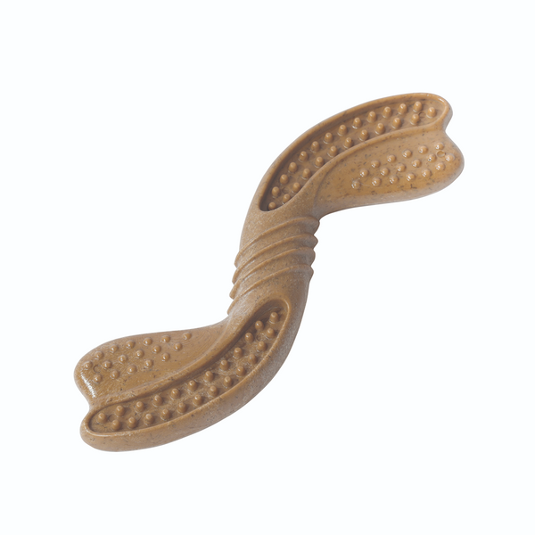 M Pets Chewood Twist Chew Toy for Dogs (Brown)