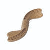 M Pets Chewood Twist Chew Toy for Dogs (Brown) Dogs-Toys M Pets