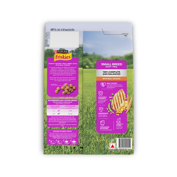 Purina Friskies Chicken Small Breed Adult Dog Food
