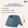 Savic Picnic Cocker Bowl for Dogs and Cats (Grey) Both-Bowls & Feeders Savic