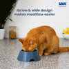Savic Picnic Cocker Bowl for Dogs and Cats (Grey) Both-Bowls & Feeders Savic