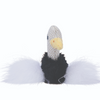 M Pets Plume Ostrich Catnip Toy for Cats (White) Cats-Toys M Pets