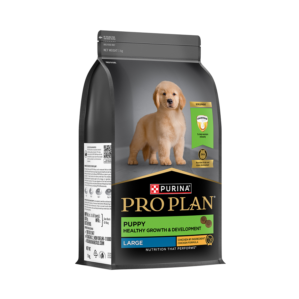 Pro Plan Chicken Large Breed Puppy Dog Dry Food (New Improved Formula) Dogs- Dry Food Pro Plan