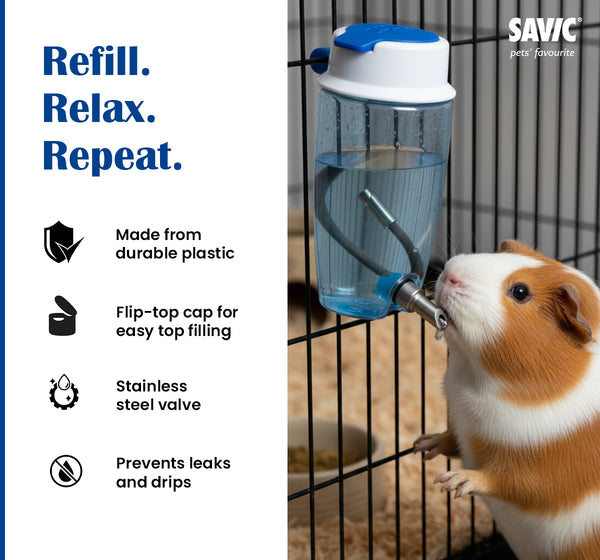 Savic Source Deluxe Drink Bottle for Hamsters and Rabbits