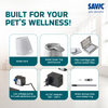 Savic Cascade Anthracite Water Fountain for Cats (Grey) Cats-Bowls & Feeders Savic Dropship