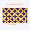 Kibbo Lightweight and Portable Mats for Dogs and Cats (Yellow & Purple) Both-Bedding, Mats & Travel Supplies Kibbo