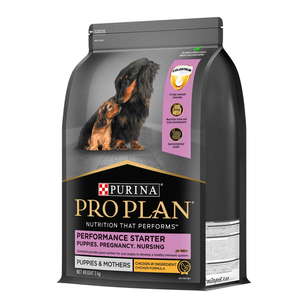 Purina Pro Plan Chicken Mother and Puppy Starter Dog Dry Food (New Improved Formula) Dogs- Dry Food Pro Plan