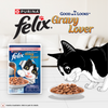 Purina Felix Gravy Lover Salmon Chunks Adult Complete and Balanced Cat Wet Food Cats-Wet Food Felix