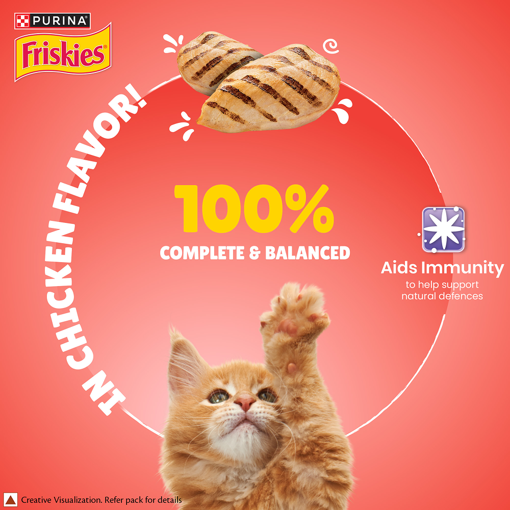 Purina Friskies Chicken Flavour Gravy licious Kitten Cat Wet Food Cats-Wet Food Friskies