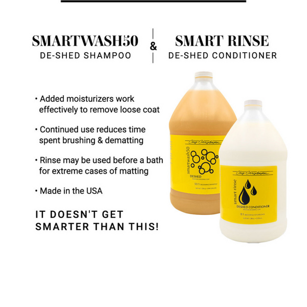 Chris Christensen Smart Rinse De Shed Conditioner for Dogs and Cats ...